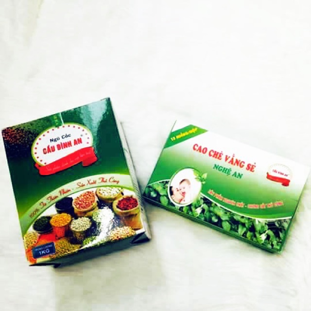 combo ngũ cốc lợi sữa và cao chè vằng