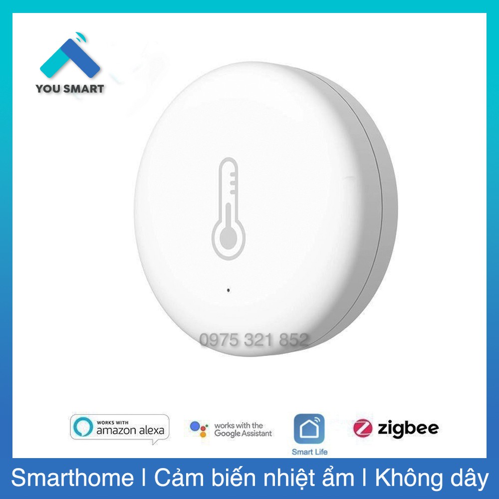 Cảm biến Nhiệt độ - Độ ẩm Tuya Smartlife BH 12 tháng