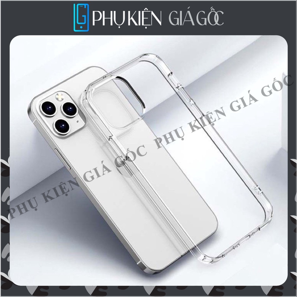 Ốp điện thoại iphone dẻo trong suốt 6/6s/6plus/7/8/7plus/8plus/x/xs/xs max/11/12/13pro/max/plus không ố vàng
