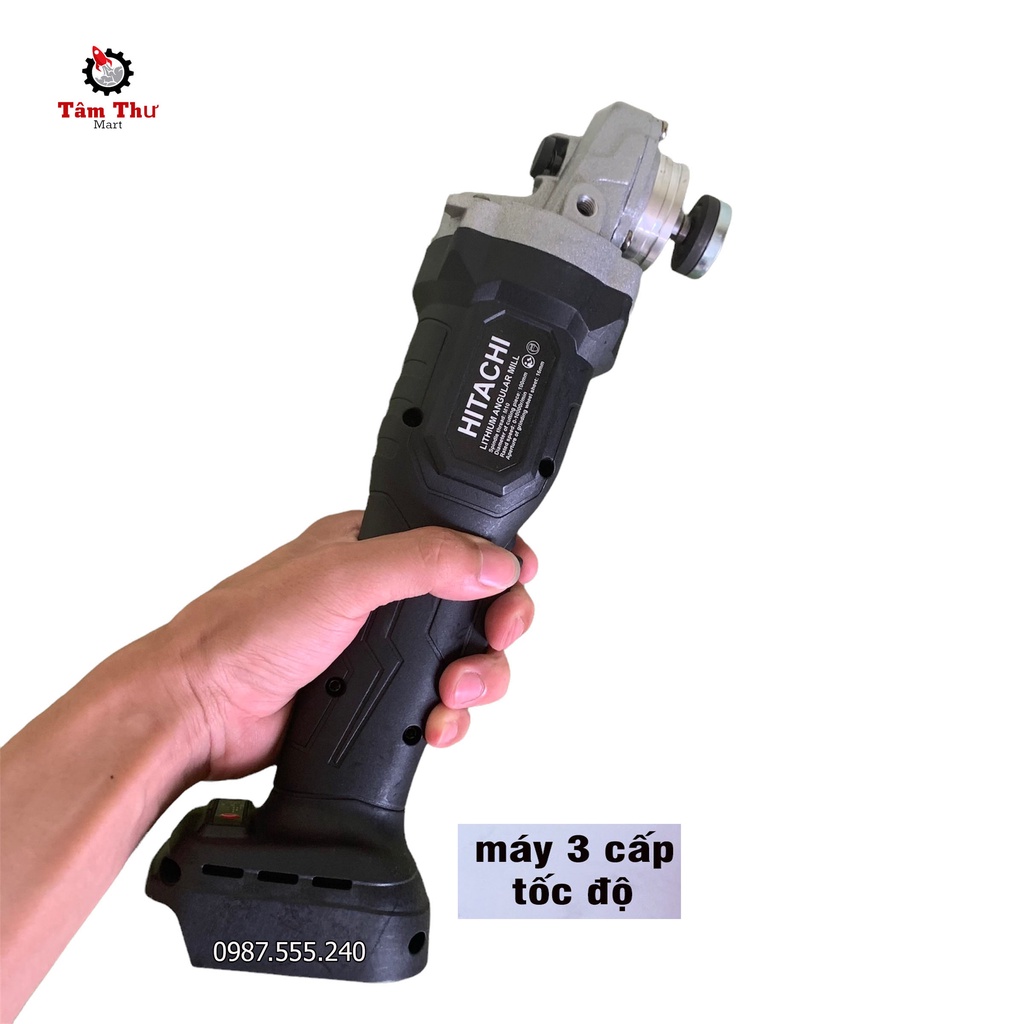 Thân máy Mài Pin HITACHI Không Chổi Than 100% lõi Đồng
