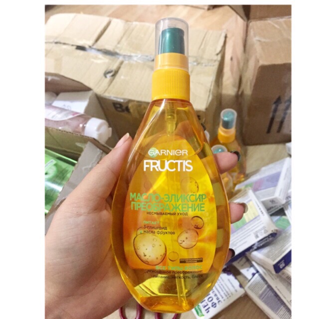 TINH DẦU XỊT DƯỠNG TÓC GARNIER FRUCTIS- NGA