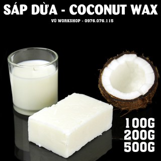Sáp Dừa Tự Nhiên - Nguyên Liệu Làm Nến Thơm Handmade