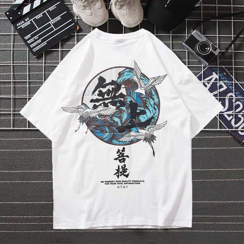 Áo thun unisex tay lỡ form rộng in họa tiết hình hạt cực coolco kèm video