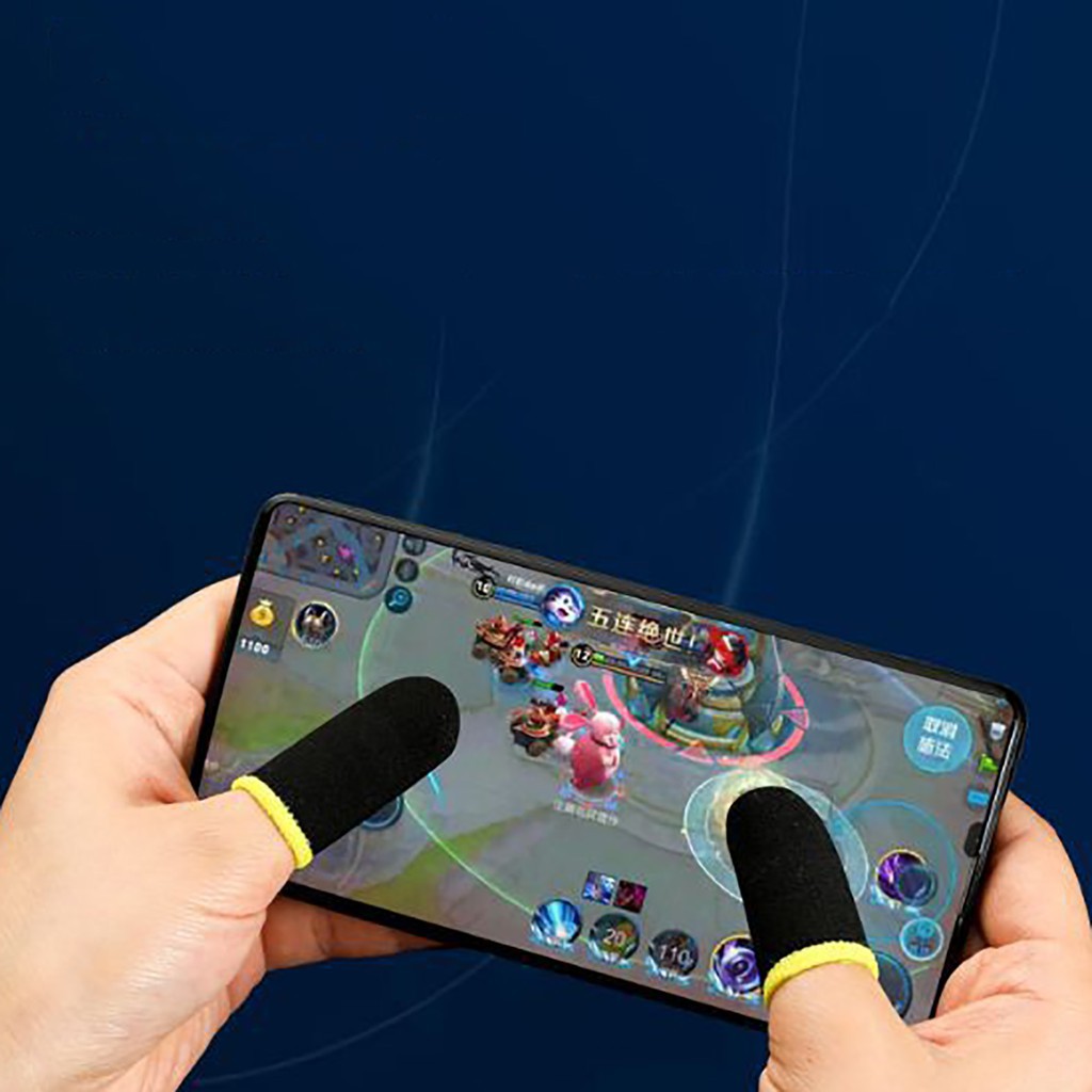 1 Đôi Găng Tay Chống Mồ Hôi Hỗ Trợ Chơi game PUBG Trên Điện Thoại