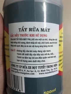 Dung dịch vệ sinh lốc máy cực sạch