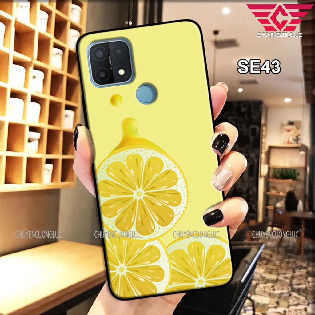 [HOT] Ốp lưng Oppo A15 in hình trái bơ, cam, động vật siêu đẹp - SE07