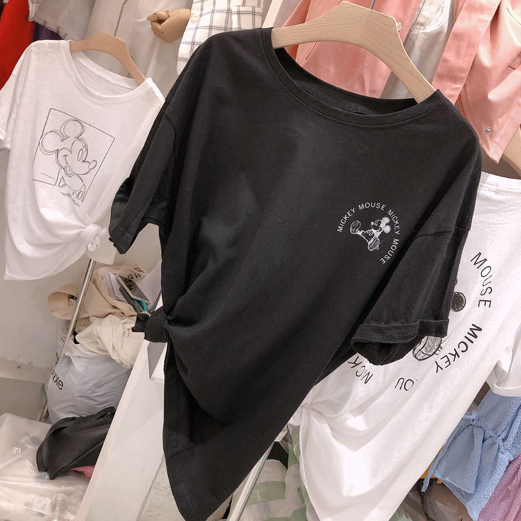 NRVP 2021 short-sleeved t-shirt women summer new style Korean loose casual all-match half-sleeved top tees