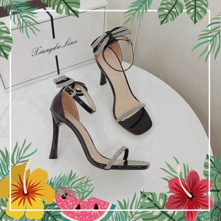 Dép sandal nữ sandal nữ quai đính đá sang trọng