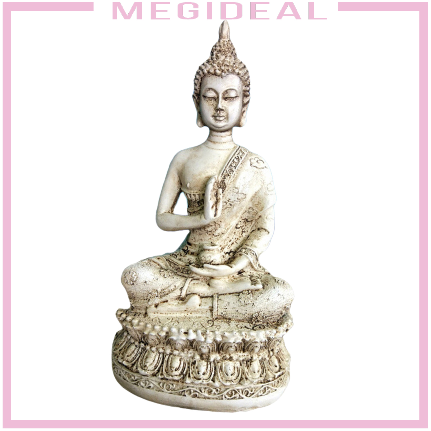 Tượng Phật Di Lặc Bằng Nhựa Resin Thủ Công Trang Trí Bàn Làm Việc