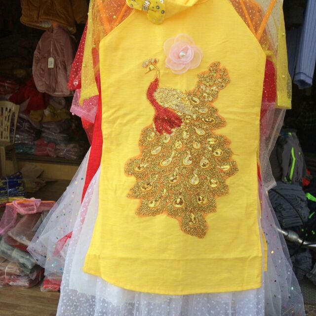 Áo dài cách tân bé gái