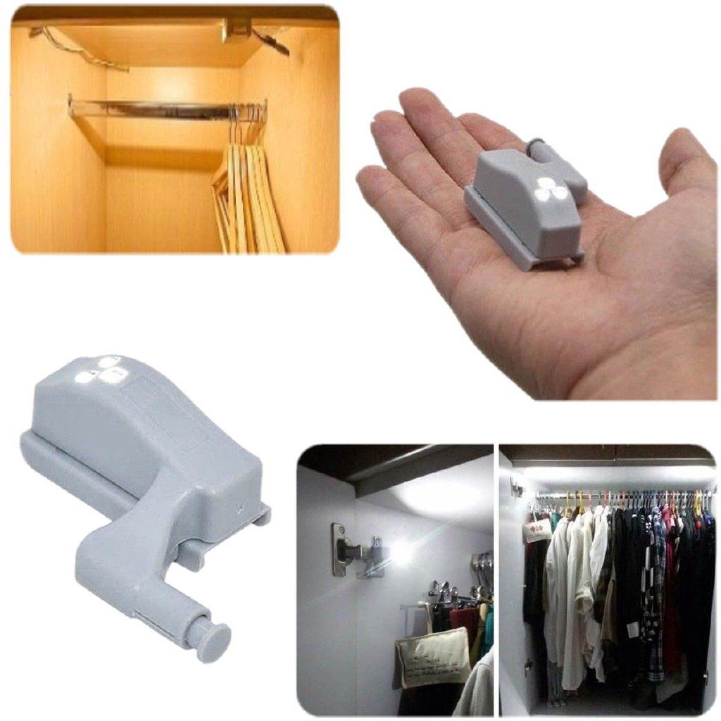 Đèn LED gắn bản lề tủ quần áo