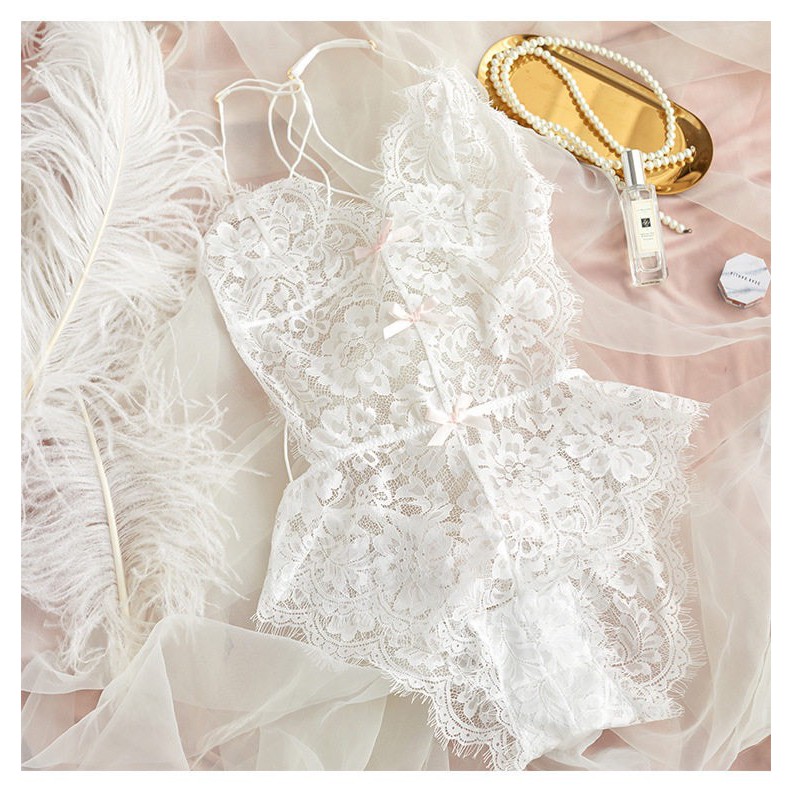 Q11.HCM LL630 jumsuit ren sexy - bodysuits sexy - Cosplay ren body cô chủ nhỏ chuyên sỉ