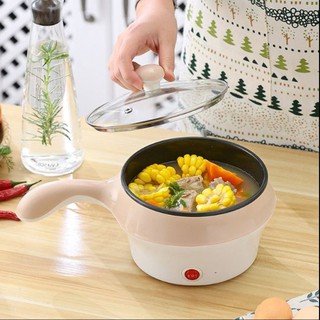 Ca/nồi nấu mì - lẩu - chiên - xào có lồng hấp 18cm