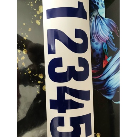 Tem dán số thứ tự