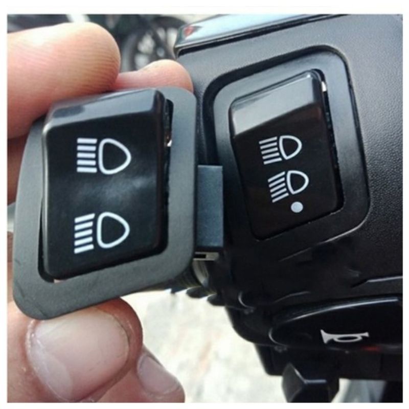 Công Tắc Tắt Đèn Có 3 Chế Độ Cho Xe Honda Wave 2021, Vision, Air Blade, Wave RSX, Future,  Lead 125 halogen