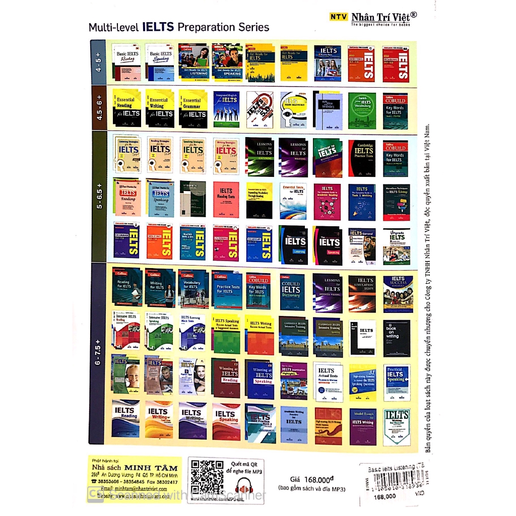 Sách - Basic Ielts Listening (Tái Bản 2018)