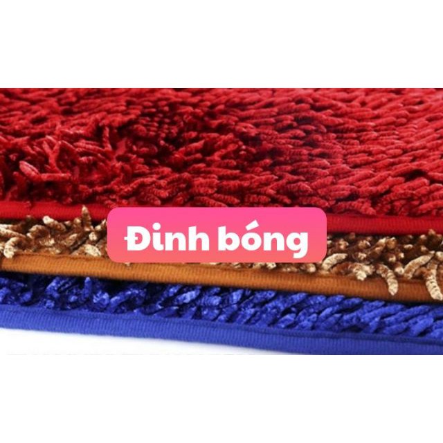 Thảm Đinh bóng siêu bền đẹp size 30 x 50cm-40 x 60cm