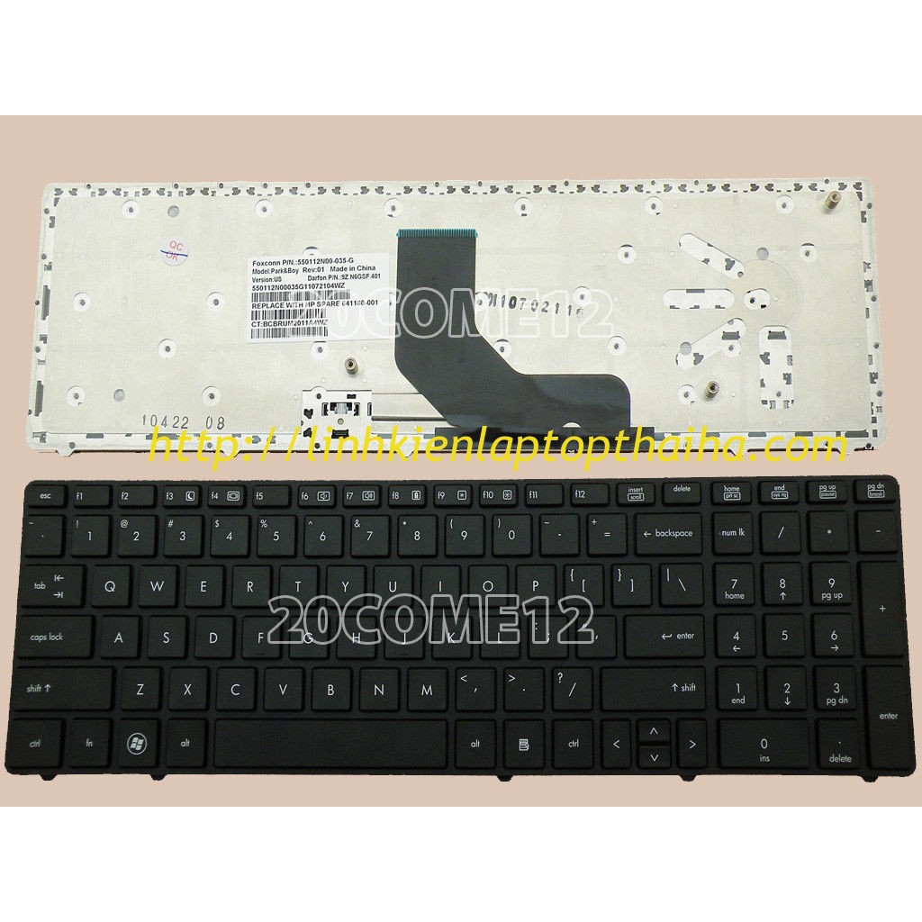 Bàn phím HP ProBook 6560b 6565b 6570b 6575b OEM