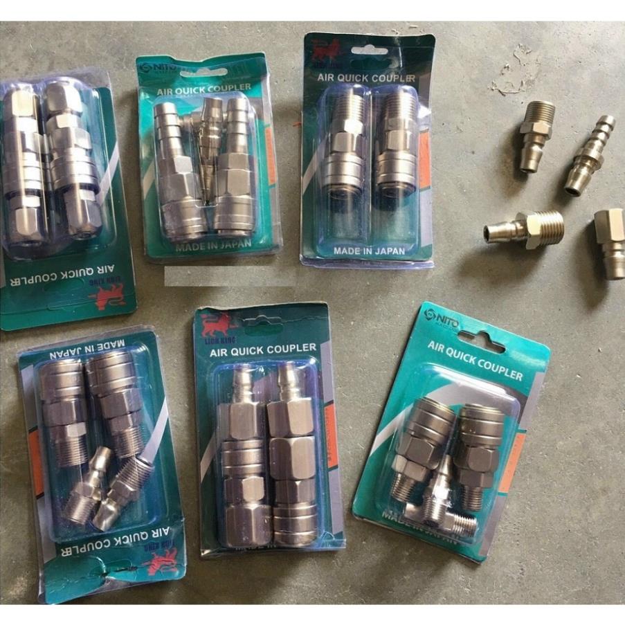 Khớp nối nhanh khí nén nhật LION KING SP+PP,SM+PM,SH+PH