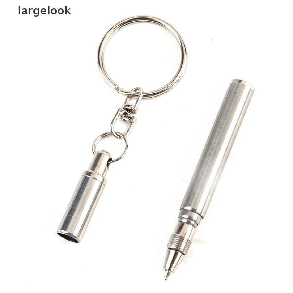 Móc Khóa Hình Cây Bút Bằng Thép Không Gỉ ♨Nóng Bỏng