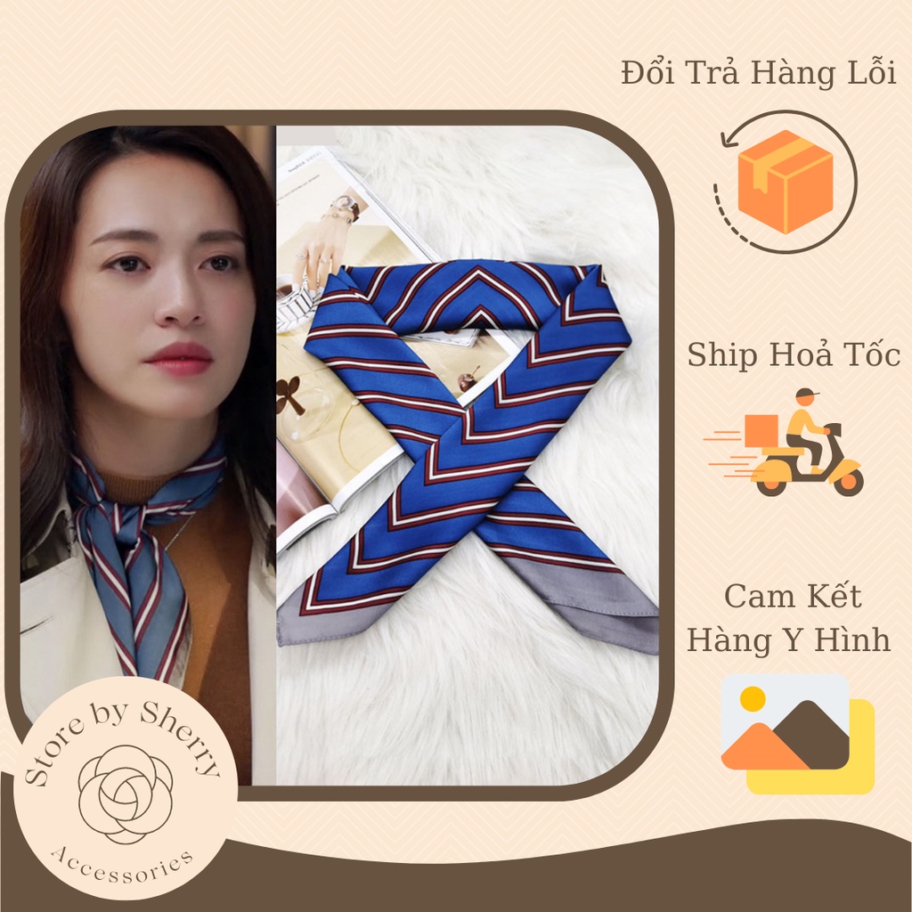 Khăn lụa Polyesyer