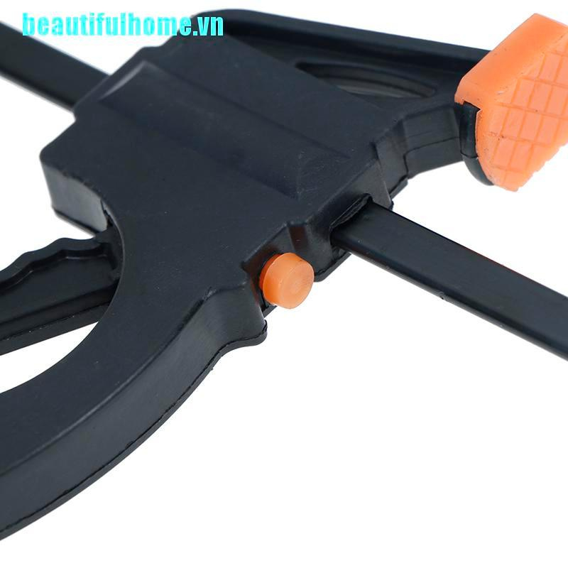Kẹp chữ F hỗ trợ làm sản phẩm gỗ an toàn tiện dụng 4 inch