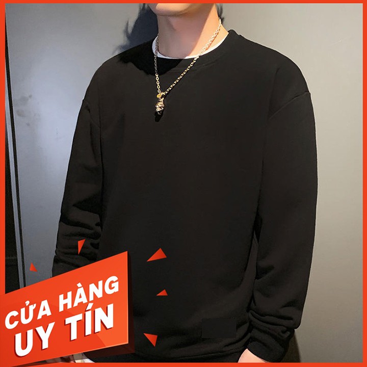 [VIDEO THẬT] ÁO SWEATER 5 MÀU NỈ NGOẠI FORM RỘNG OVERSIZE (Unisex nam nữ đều mặc được) | BigBuy360 - bigbuy360.vn