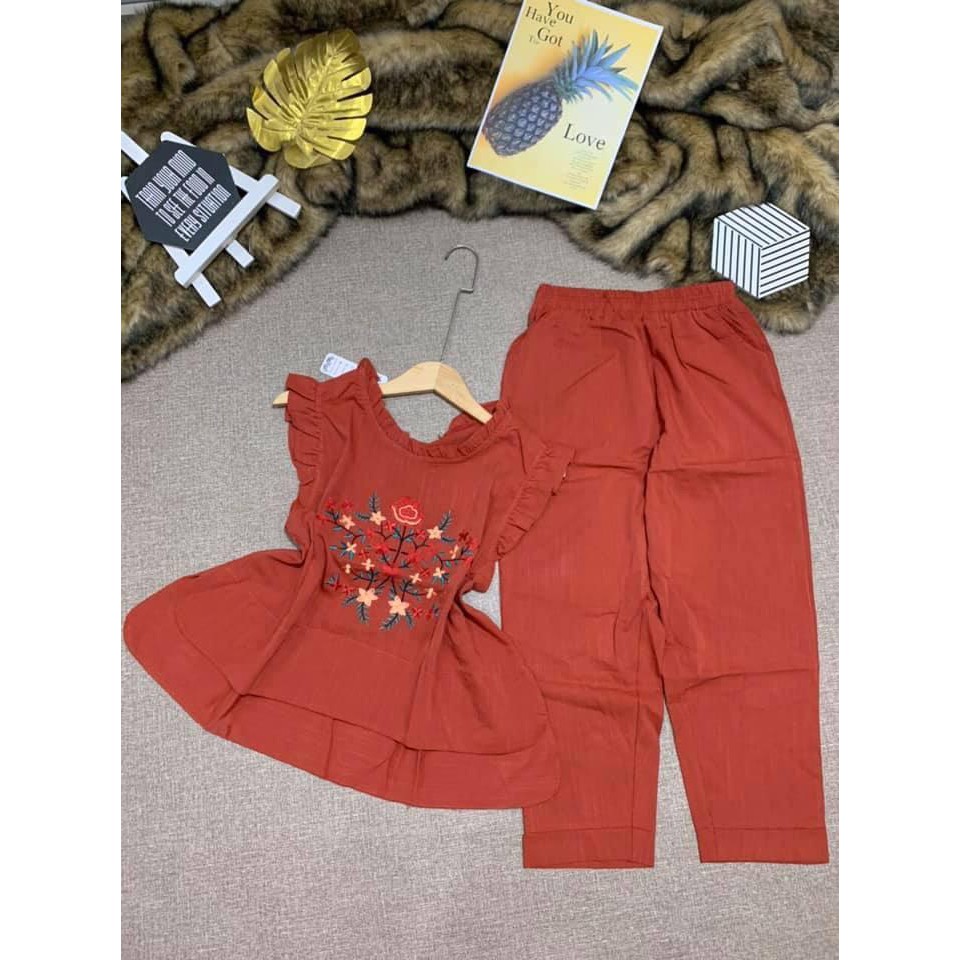 Set Bộ vải Đũi Duyên Dáng Hot SBLD-1001 | BigBuy360 - bigbuy360.vn