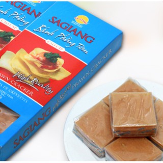 Bánh phồng tôm vuông Sa Giang gói 500g