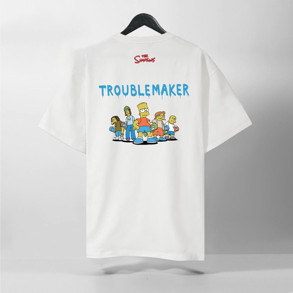 Áo Thun Tay Lỡ The Simpsons ADLV, áo phông unisex Form rộng oversize, chất liệu Cotton. KKIMShop