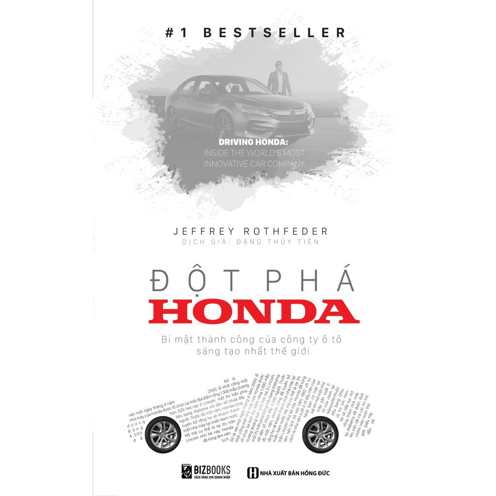 Sách - Đột phá Honda  - BizBooks [MCBOOKS]