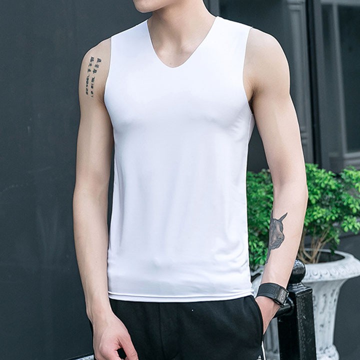 Áo Ba Lỗ Tank Top Thoáng Mát Không Viền Không Đường May Phong Cách Độc Lạ SZone SA485