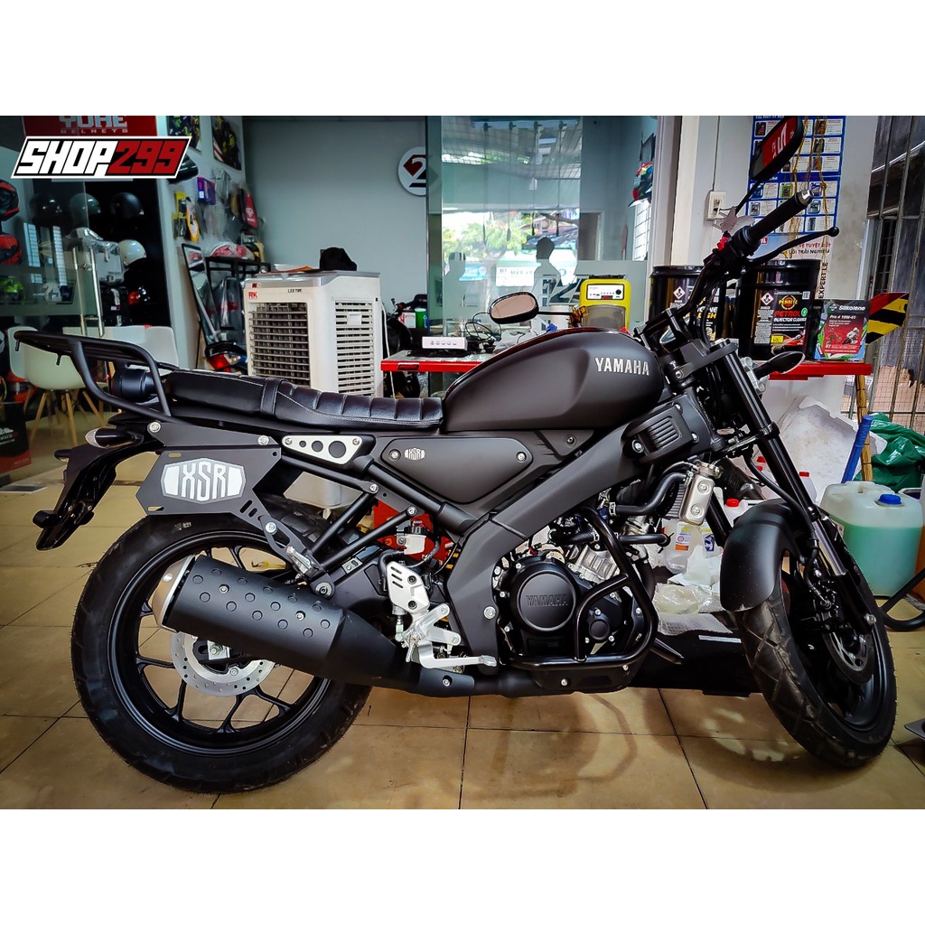 Ốp Hông Baga XSR155 Chắn Bùn Kiêm Treo Túi