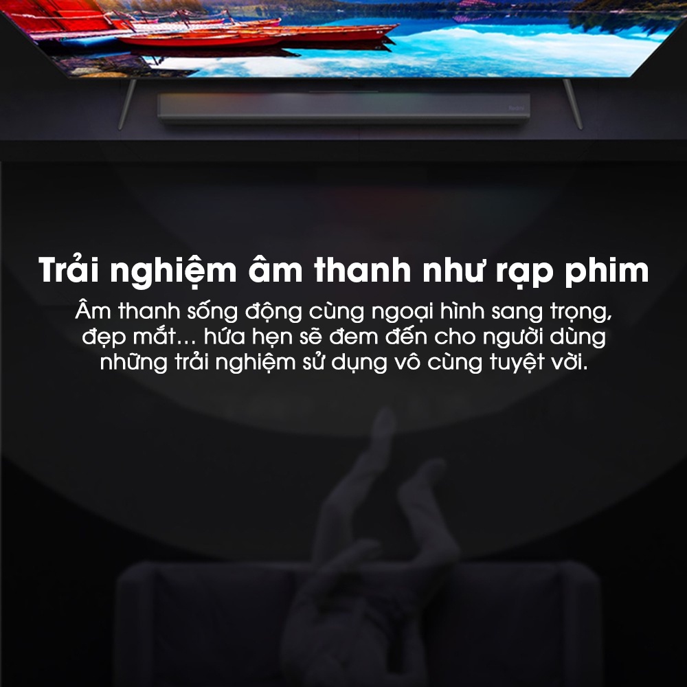 Loa soundbar TV Redmi Hỗ trợ Bluetooth 5.0 Dễ lắp đặt Công suất 30W Âm thanh tuyệt đỉnh