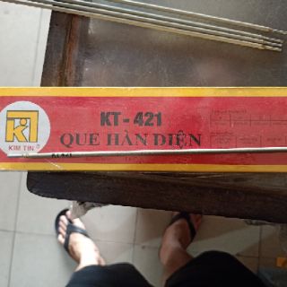 HỘP QUE HÀN KIM TÍN KT-421 2.5MM