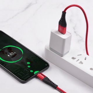 Cáp sạc nhanh Hoco X38 TypeC Android dây dù chống đứt dài 1M