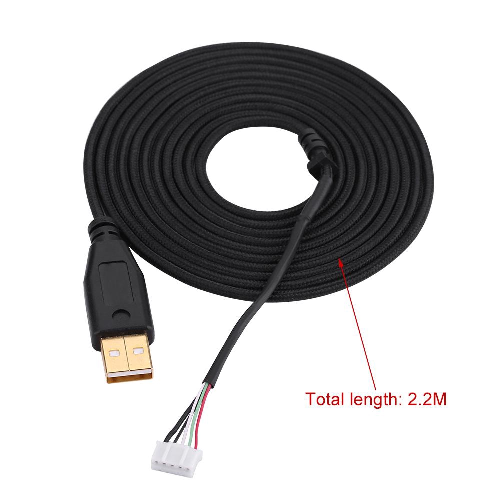 READY STOCK Dây cáp chuột USB thay thế cho máy tính