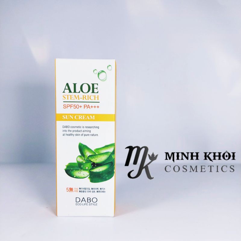 Kem Chống Nắng DABO ALOE STEM RICH