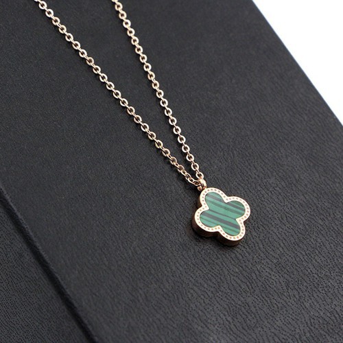 Dây Chuyền 2 Mặt Xanh Và Đen Titan Ko Rỉ TT 3222