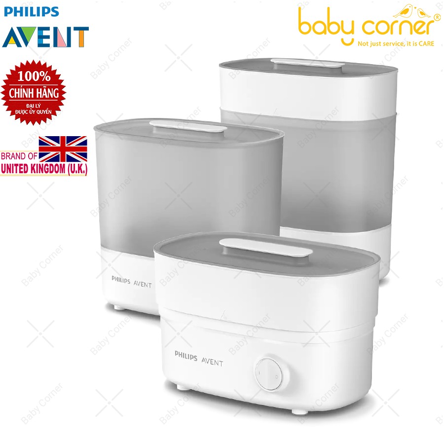 Máy Tiệt Trùng Bình Sữa Bằng Hơi Nước Philips Avent Steriliser Starlight SCF291/00