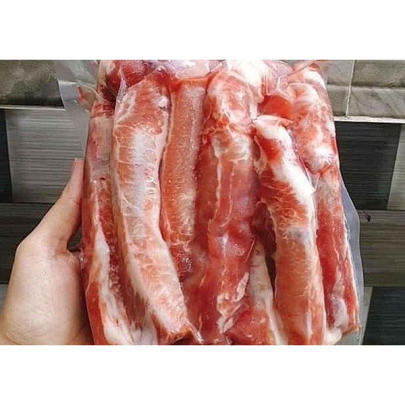 1KG Sườn que sườn cọng ngon hút chân không