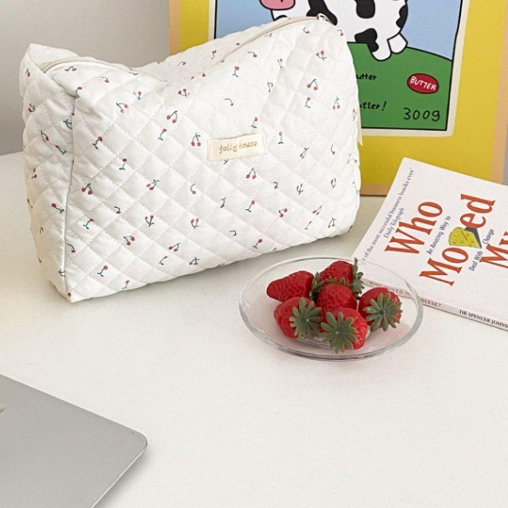 Túi Đựng Đồ Trang Điểm Chất Liệu Cotton Mềm Mại Kích Cỡ Lớn