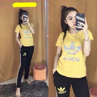 Đồ bộ mặc nhà thun cotton 2 size-ib màu