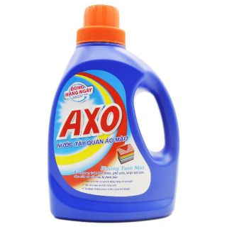 Nước tẩy quần áo màu AXO chai 800ml