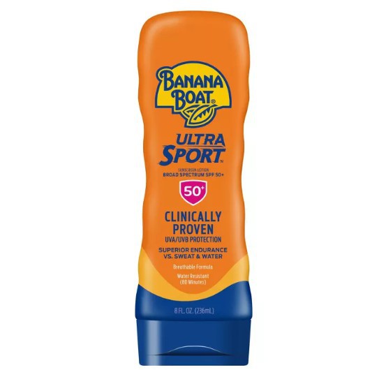 Kem chống nắng thể thao kháng nước Banana Boat Ultra Sport Sunscreen Lotion SPF 50+ 236ml