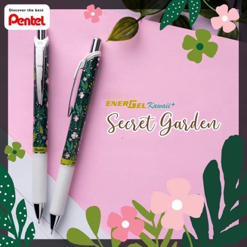 Bút Gel Pentel Kawaii Nhật Bản BLN75KW | Trơn Mượt Siêu Nhanh Khô | Phong Cách Nhật Bản Độc Đáo Lạ