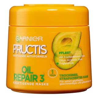 Kem ủ tóc phục hồi tóc GARNIER FRUCTIS OIL REPAIR 3 (300ML) - zĐức