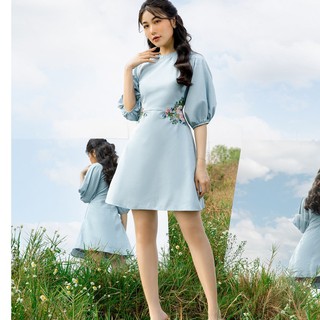 OLV - Đầm Somber Sided Embro Dress