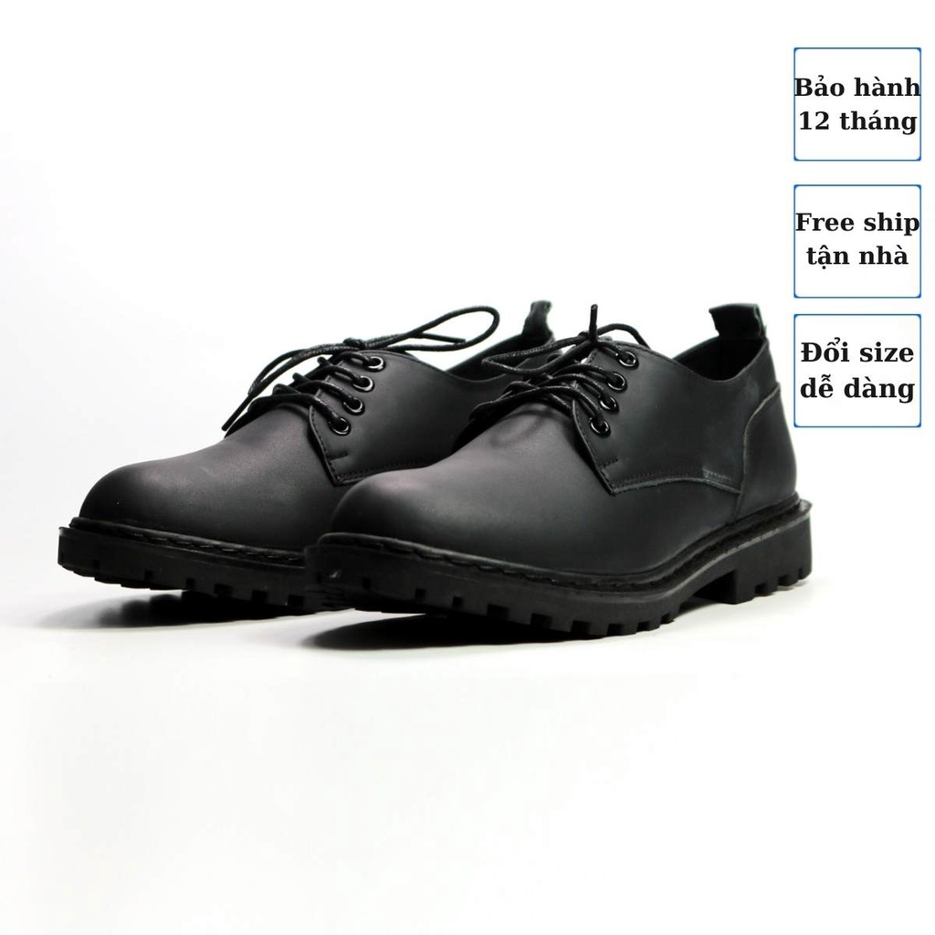 Giày nam Doc.088 Da Bò Lucas Shoes bảo hành 1 năm