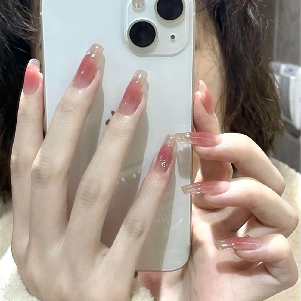 XIANTIN Hộp 24 Móng Tay Giả Che Phủ Toàn Diện Chất Lượng Cao